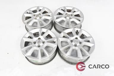Алуминиеви джанти 16 цола 6Jx16H2 ET41 4x100 Ц.О. 56.6 4 броя за OPEL ASTRA F CLASSIC седан 1.6 i (1998 - 2002)