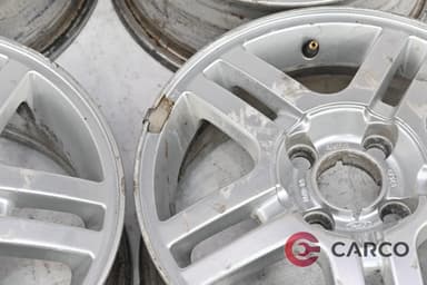 Алуминиеви джанти 15 цола 6Jx15H2 98AB-DA ET52.5 4x108 Ц.О. 63.4 4 броя за FORD FIESTA V (JH_, JD_) 1.3 (2001 - 2010)