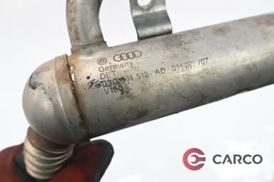 EGR охладител 03G131512AD за VW PASSAT седан B6 (3C2) 2.0 TDI 16V (2005 - 2011)