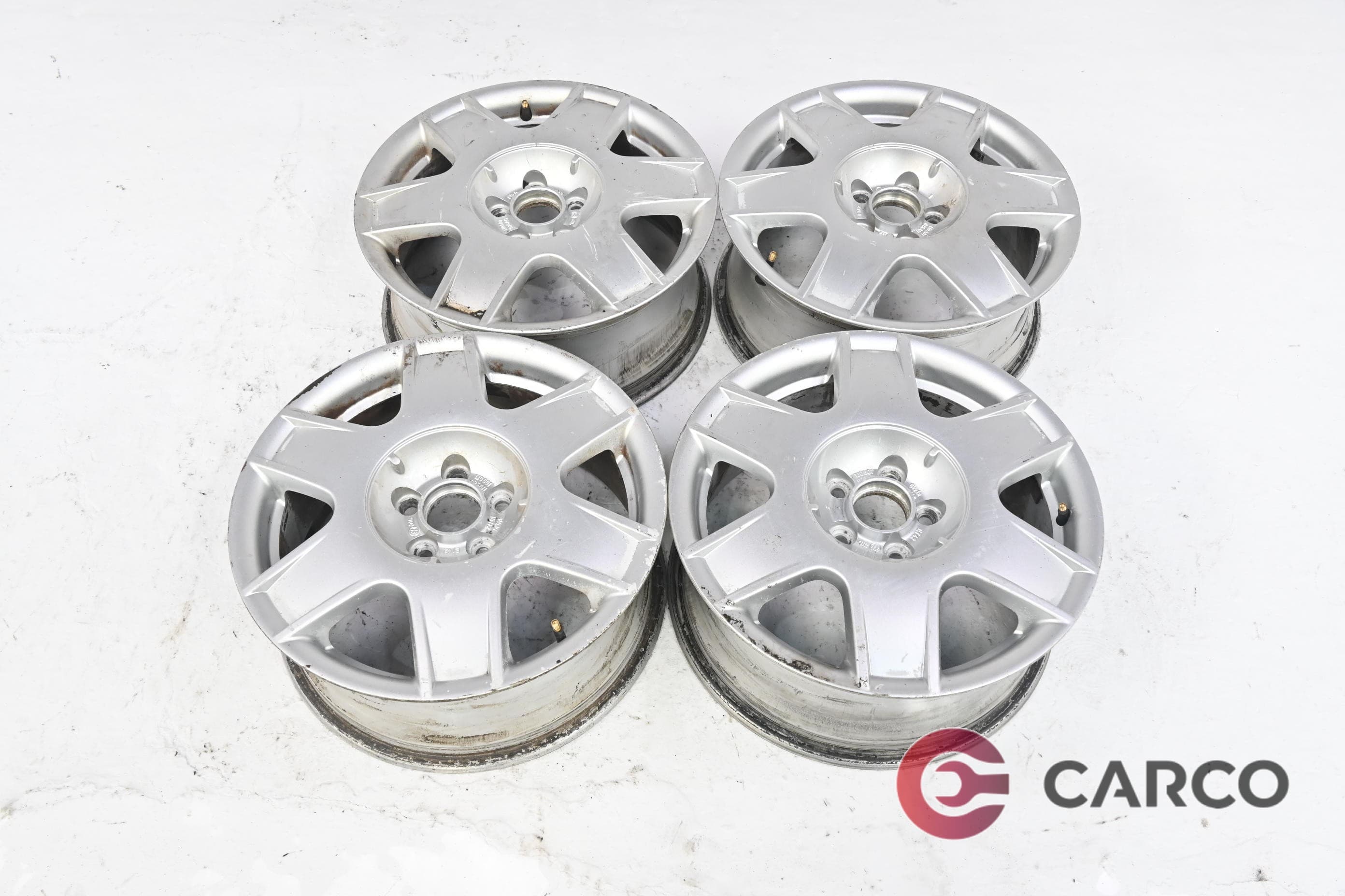 Алуминиеви джанти 16 цола 6.5JX16H2 ET42 5X100 Ц.О. 57.1 4 Броя за VW GOLF Mk IV (1J1) 1.9 TDI (1997 - 2005)