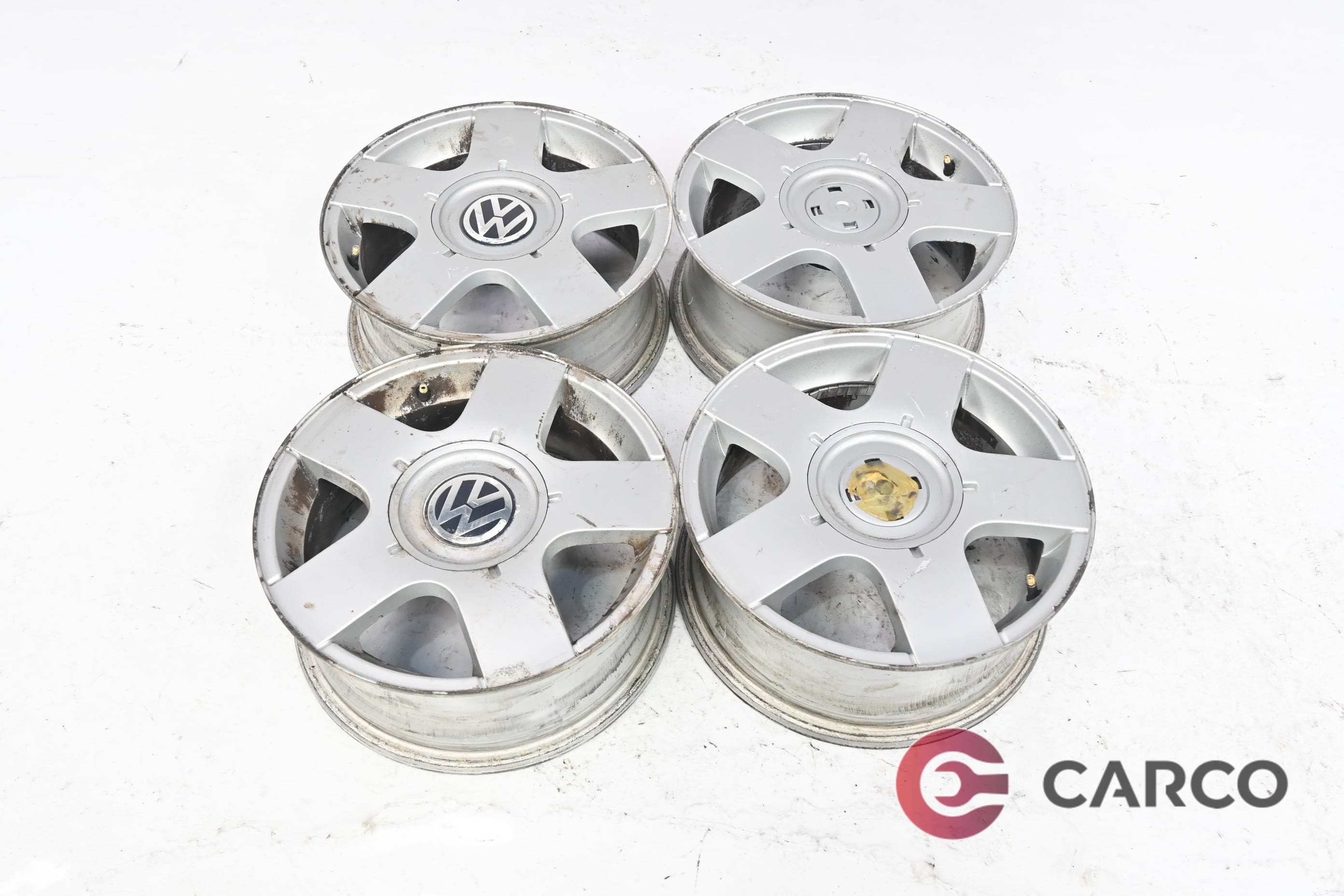 Алуминиеви джанти 15 цола 6JX15H2 ET38 5X100 Ц.О. 57.1 4 Броя за VW GOLF Mk IV (1J1) 2.3 V5 4motion (1997 - 2005)