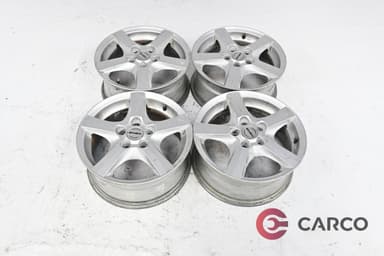 Алуминиеви джанти 15 цола 6.5JX15H2 ET40 5X100 Ц.О. 59.1 4 Броя за VW GOLF Mk IV (1J1) 1.9 TDI (1997 - 2005)