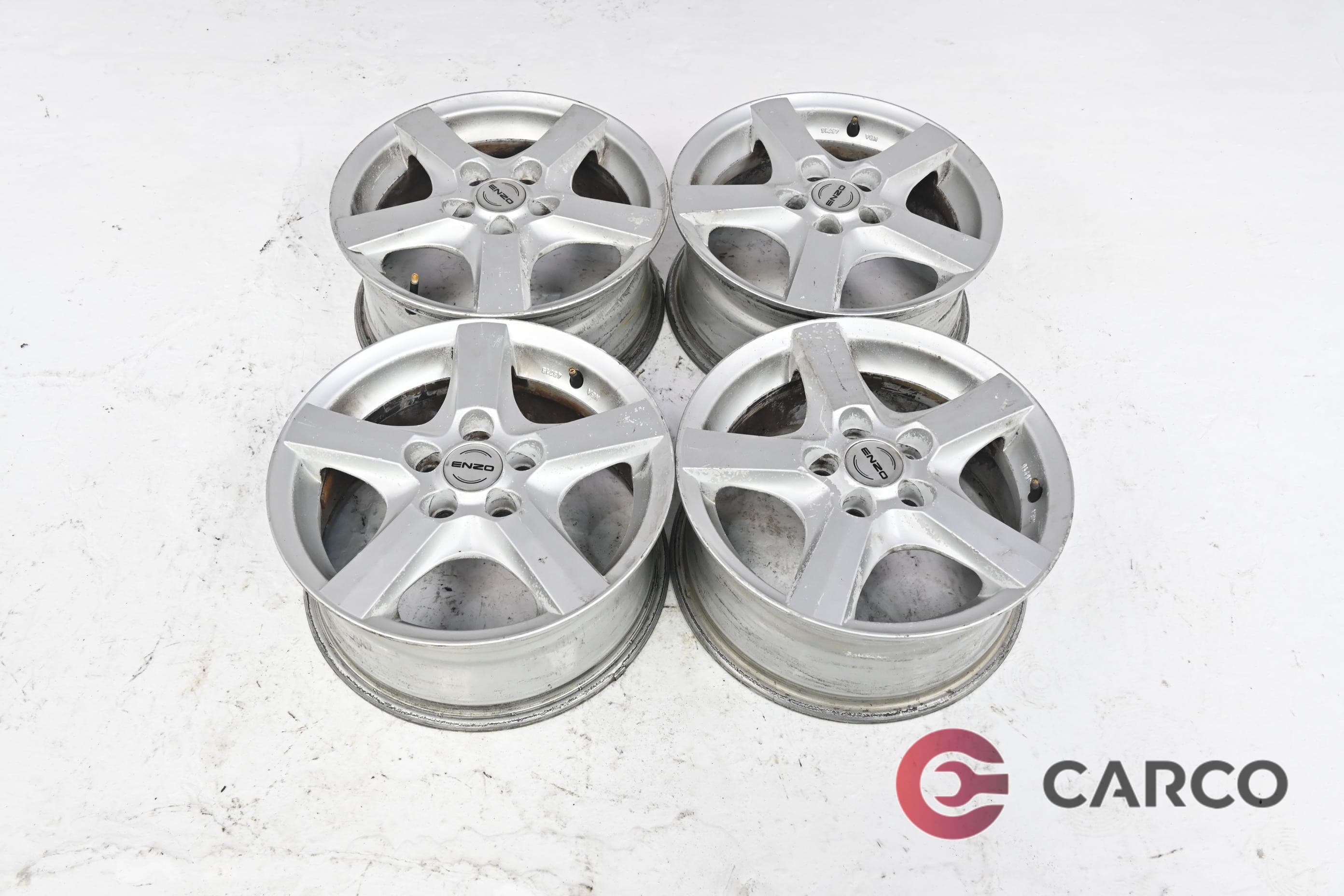 Алуминиеви джанти 15 цола 6.5JX15H2 ET40 5X100 Ц.О. 59.1 4 Броя за VW GOLF Mk IV (1J1) 1.9 TDI (1997 - 2005)