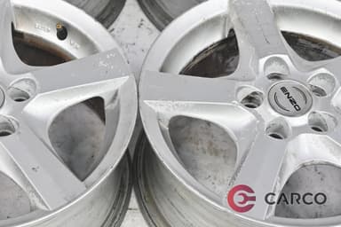 Алуминиеви джанти 15 цола 6.5JX15H2 ET40 5X100 Ц.О. 59.1 4 Броя за VW GOLF Mk IV (1J1) 1.9 TDI (1997 - 2005)