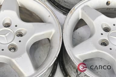 Алуминиеви джанти 16 цола E16x6.5J 47 5X112 Ц.О. 66.6 4 Броя за MERCEDES-BENZ C-CLASS седан (W203) C 180 (203.035) (2000 - 2007)