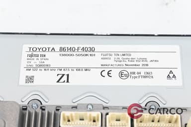 Дисплей мултимедия 86140-F4030 за TOYOTA C-HR 1.8 hybrid (2016 - 2023)