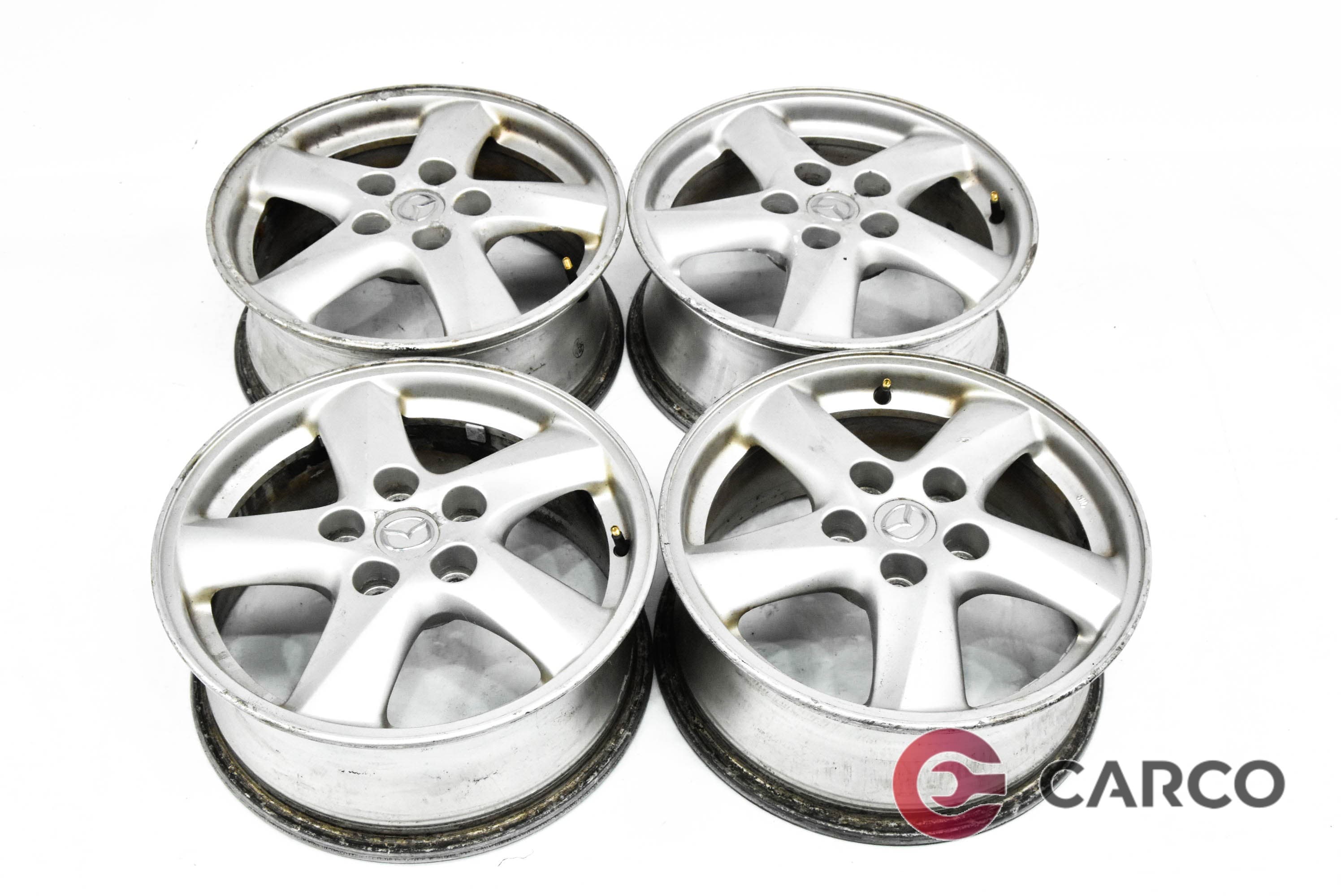 Алуминиеви джанти 16 цола J16x6.5JJ 4 броя за MAZDA 3 (BL) 1.6 MZR (2008)