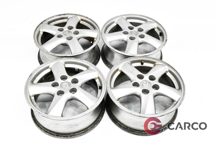 Алуминиеви джанти 16 цола J16x6.5JJ 4 броя за MAZDA 3 (BL) 1.6 MZR (2008)