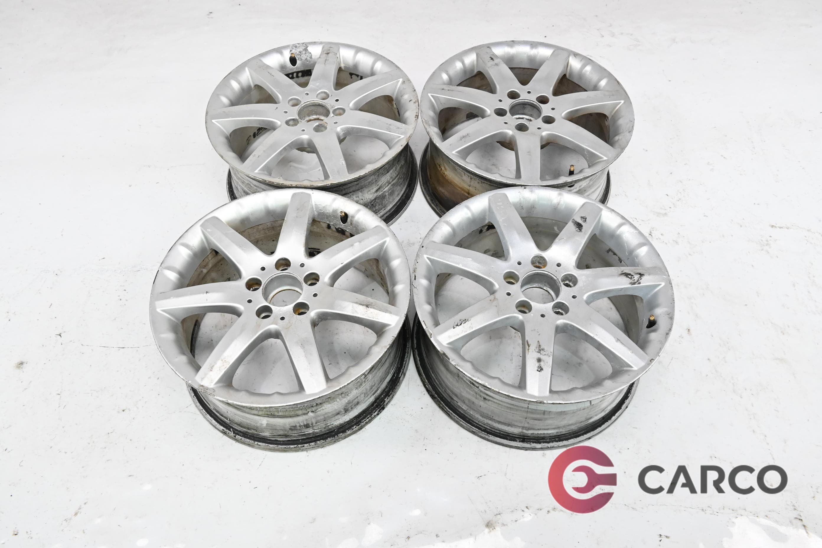Алуминиеви джанти 17 цола 7.5Jx17H2 ET 37 5x112 Ц.О. 66.1 4 броя за MERCEDES-BENZ C-CLASS седан (W203) C 240 (203.061) (2000 - 2007)