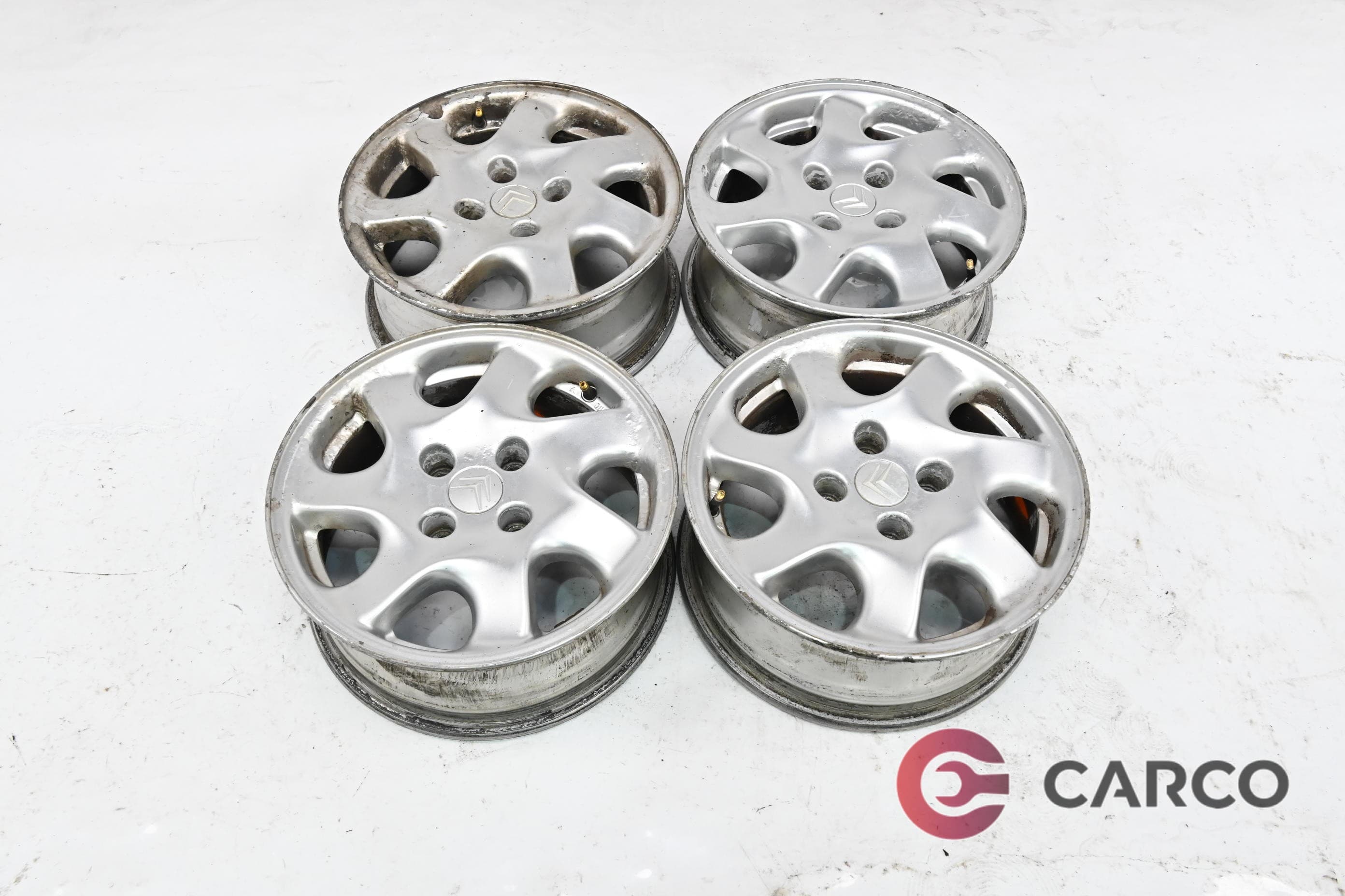 Алуминиеви джанти 15 цола 6Jx15 ET 16 4x108 Ц.О 65.1 4 броя за CITROEN C5 I (DC_) 1.8 16V (DC6FZB, DC6FZE) (2001 - 2004)