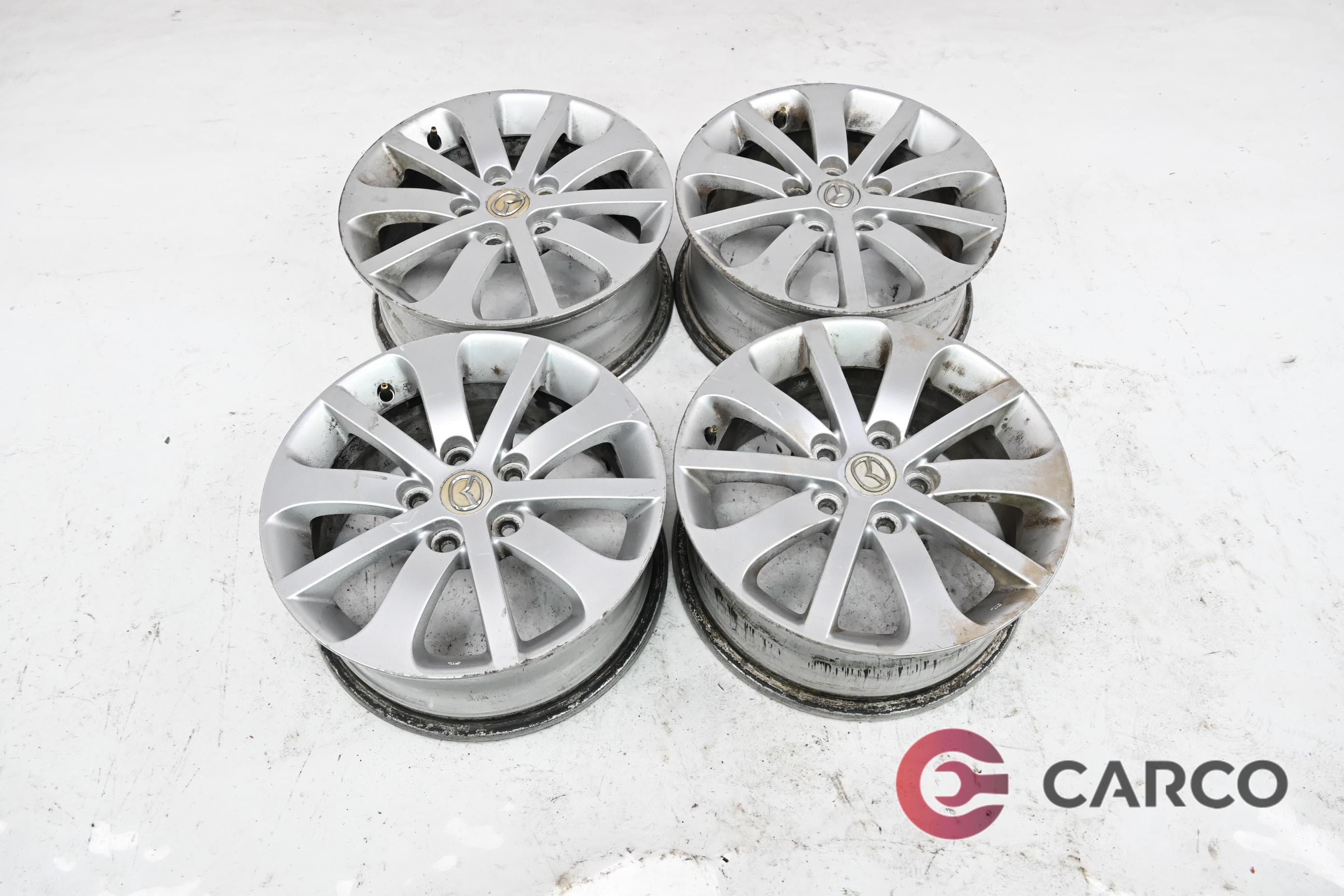 Алуминиеви джанти 16 цола 16x6.5J 52.5 5x114.3 Ц.О. 67.1 4 Броя за MAZDA RX 8 (SE17) 1.3 (2003 - 2012)