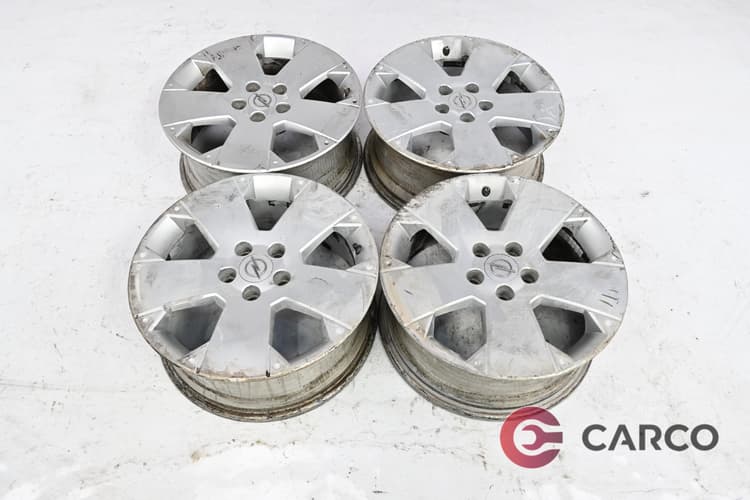Алуминиеви джанти 17 цола 7Jx17 ET 41 5x110 Ц.О. 65.1 4 броя за OPEL ZAFIRA A (F75_) 1.6 16V (1999 - 2005)