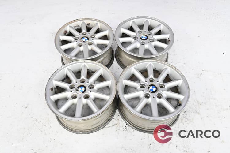 Алуминиеви джанти 15 цола 7Jx15H2 ET 47 5x120 Ц.О 72.5 4 броя за BMW X5 (E53) 3.0 d (2000 - 2006)