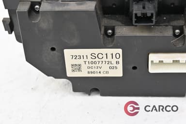 Управление климатик 72311SC110 за SUBARU IMPREZA WRX хечбек (GR, GH, G3) 2.0 D AWD (2007 - 2011)