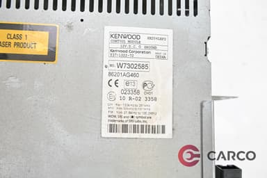 Радио CD 86201AG460 за SUBARU OUTBACK Facelift комби (BL, BP) 2.0 D AWD (2003 - 2009)