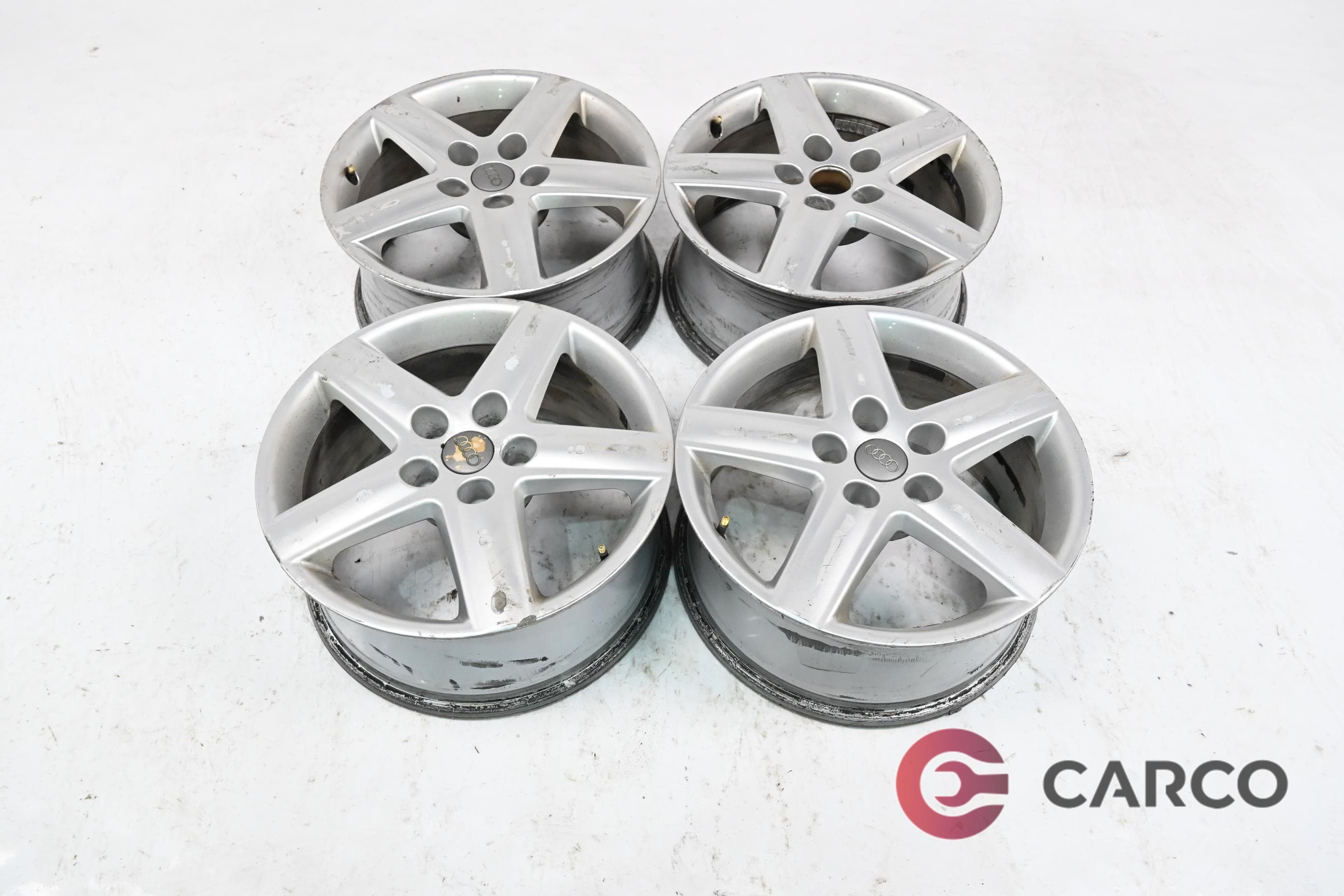 Алуминиеви джанти 17 цола 7.5Jx17H2 ET 45 5x112 Ц.О 57.1 4 броя за AUDI A4 (8E2, B6) 2.0 (2000 - 2004)