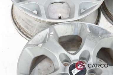 Алуминиеви джанти 16 цола 6.5Jx16H2 ET37 5x108 Ц.О 65.1 4 броя за PEUGEOT 607 седан (9D, 9U) 2.0 HDI (2000)