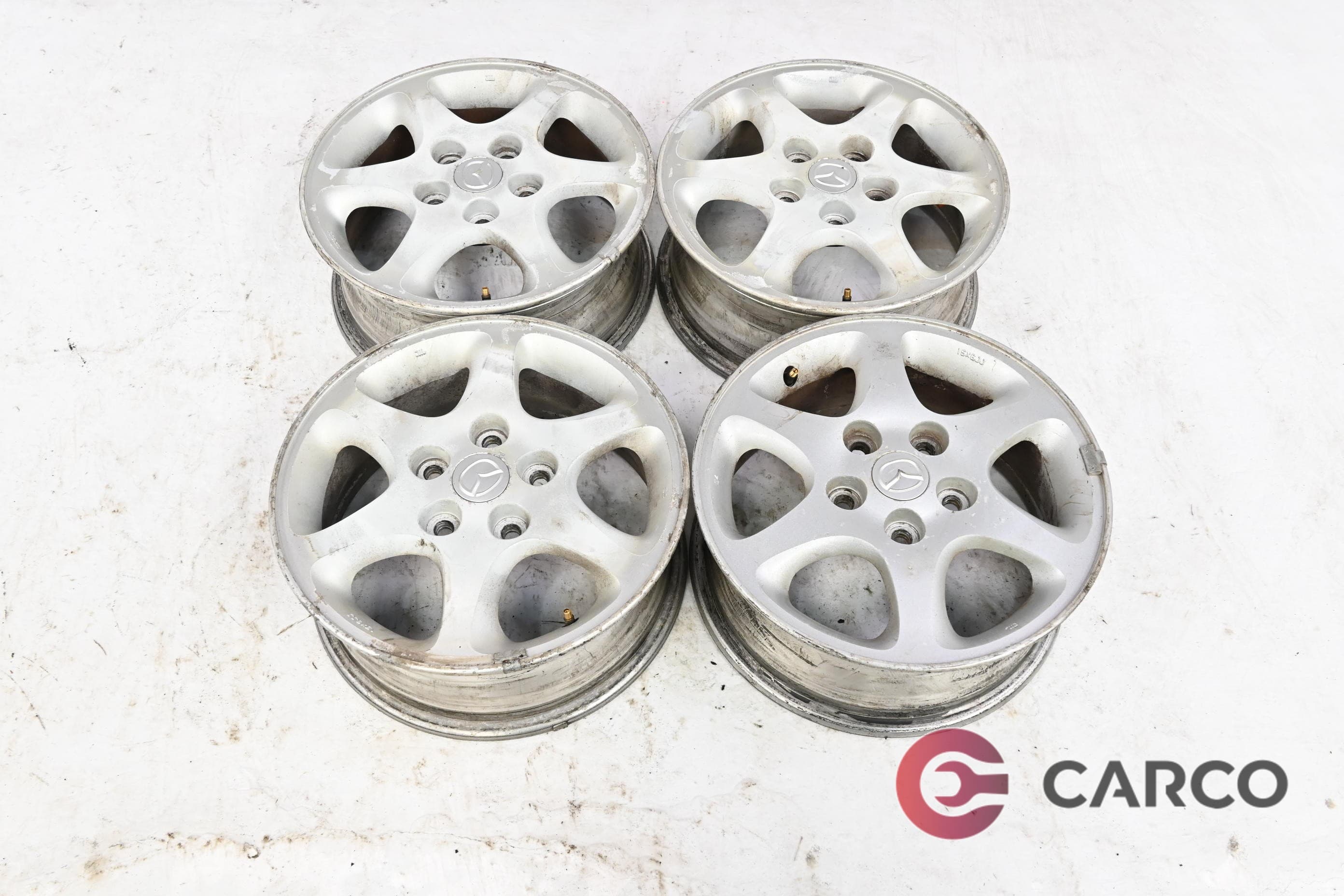 Алуминиеви джанти 15 цола15x6JJ ET50 5x114.3 Ц.О 67.1 4 броя за MAZDA 6 седан (GH) 2.5 MZR (2007)