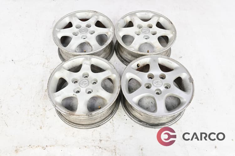 Алуминиеви джанти 15 цола15x6JJ ET50 5x114.3 Ц.О 67.1 4 броя за MAZDA 6 седан (GH) 2.5 MZR (2007)