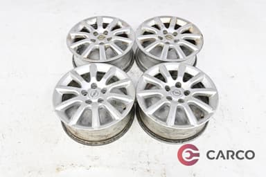 Алуминиеви джанти 16 цола 6.5Jx16H2 ET37 5x110 Ц.О 65.1 4 броя за OPEL ZAFIRA B (A05) 1.6 (2005)