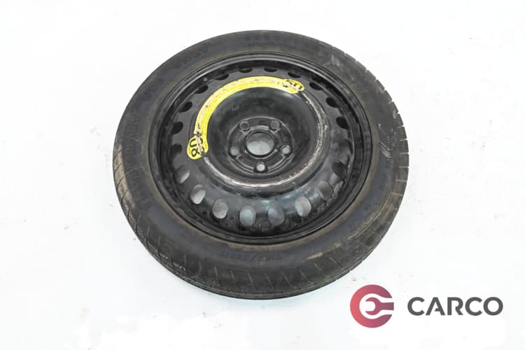 Резервна гума патерица 17 цола Goodyear 125/80 R17 DOT 3701 4.00Bx17H2 ET35 5x112 Ц.О.57.1 1 Брой за AUDI A4 (8E2, B6) 2.0 (2000 - 2004)