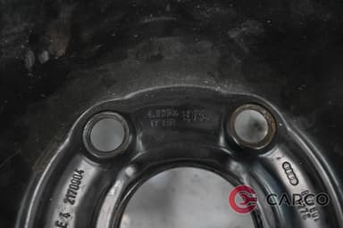 Резервна гума патерица 17 цола Goodyear 125/80 R17 DOT 3701 4.00Bx17H2 ET35 5x112 Ц.О.57.1 1 Брой за AUDI A4 (8E2, B6) 2.0 (2000 - 2004)