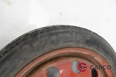 Резервна гума патерица 15 цола Continental 115/70 R15 DOT 039 4.00Bx15H 4x98 Ц.О.60.1 за FIAT IDEA (350_) 1.3 JTD (2003)