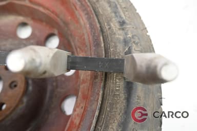Резервна гума патерица 15 цола Continental 115/70 R15 DOT 039 4.00Bx15H 4x98 Ц.О.60.1 за FIAT IDEA (350_) 1.3 JTD (2003)