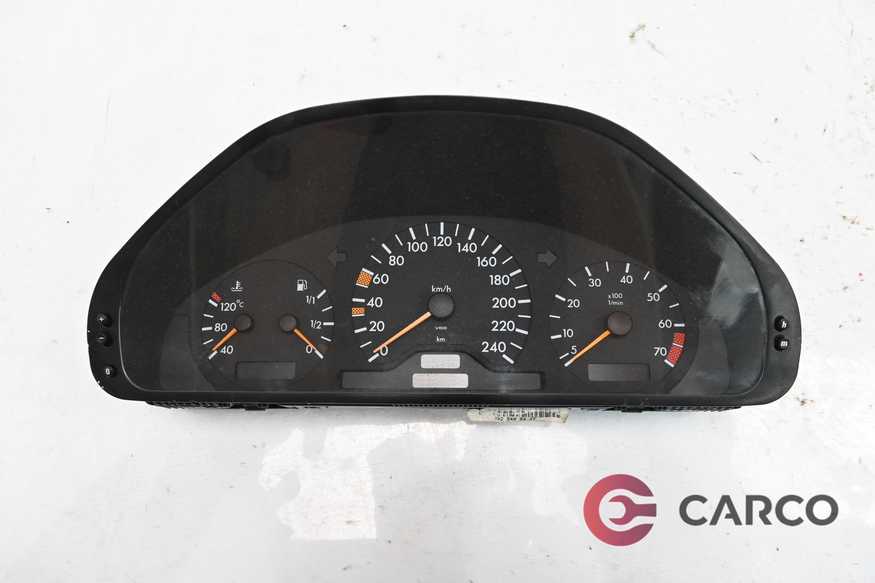 Километраж 202 540 93 47 за MERCEDES-BENZ C-CLASS седан (W202) C 200 (202.020) (1993 - 2000)