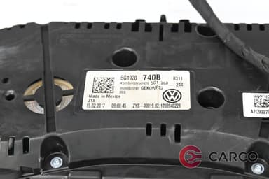 Километраж 5G1 920 740 B за VW GOLF VII (5G1, BE1) 1.8 TSI (2012)