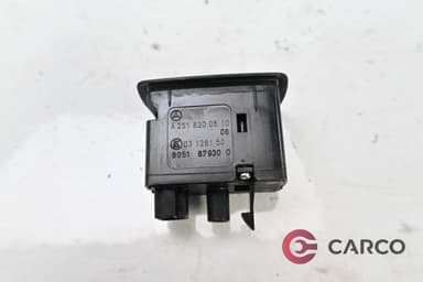 Копче ел стъкло задно ляво A 251 820 05 10 за MERCEDES-BENZ M-CLASS (W164) Facelift ML 300 CDI 4-matic (164.120) (2005)