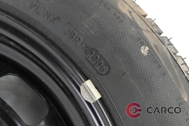 Резервна гума с джанта 15 цола Michelin 185/65R15 DOT 2906 6J15H2 ET23 за PEUGEOT 207 (WA_, WC_) 1.6 16V Turbo (2006)