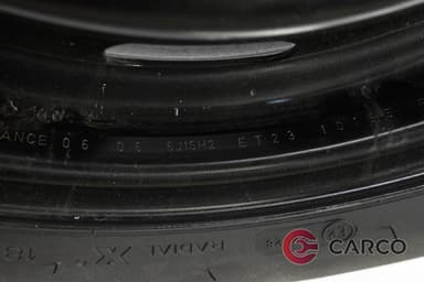 Резервна гума с джанта 15 цола Michelin 185/65R15 DOT 2906 6J15H2 ET23 за PEUGEOT 207 (WA_, WC_) 1.6 16V Turbo (2006)