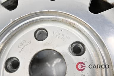 Алуминиеви джанти 15 цола 6Jx15H2 ET45 5x112 Ц.О. 57.1 4 броя за AUDI A4 Avant (8D5, B5) 1.8 (1994 - 2001)