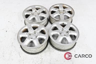 Алуминиеви джанти 15 цола 6Jx15 4CH43 4x100 Ц.О. 60.1 4 броя за RENAULT MEGANE II (BM0/1_, CM0/1_) 1.6 16V (BM0C, CM0C) (2002 - 2011)