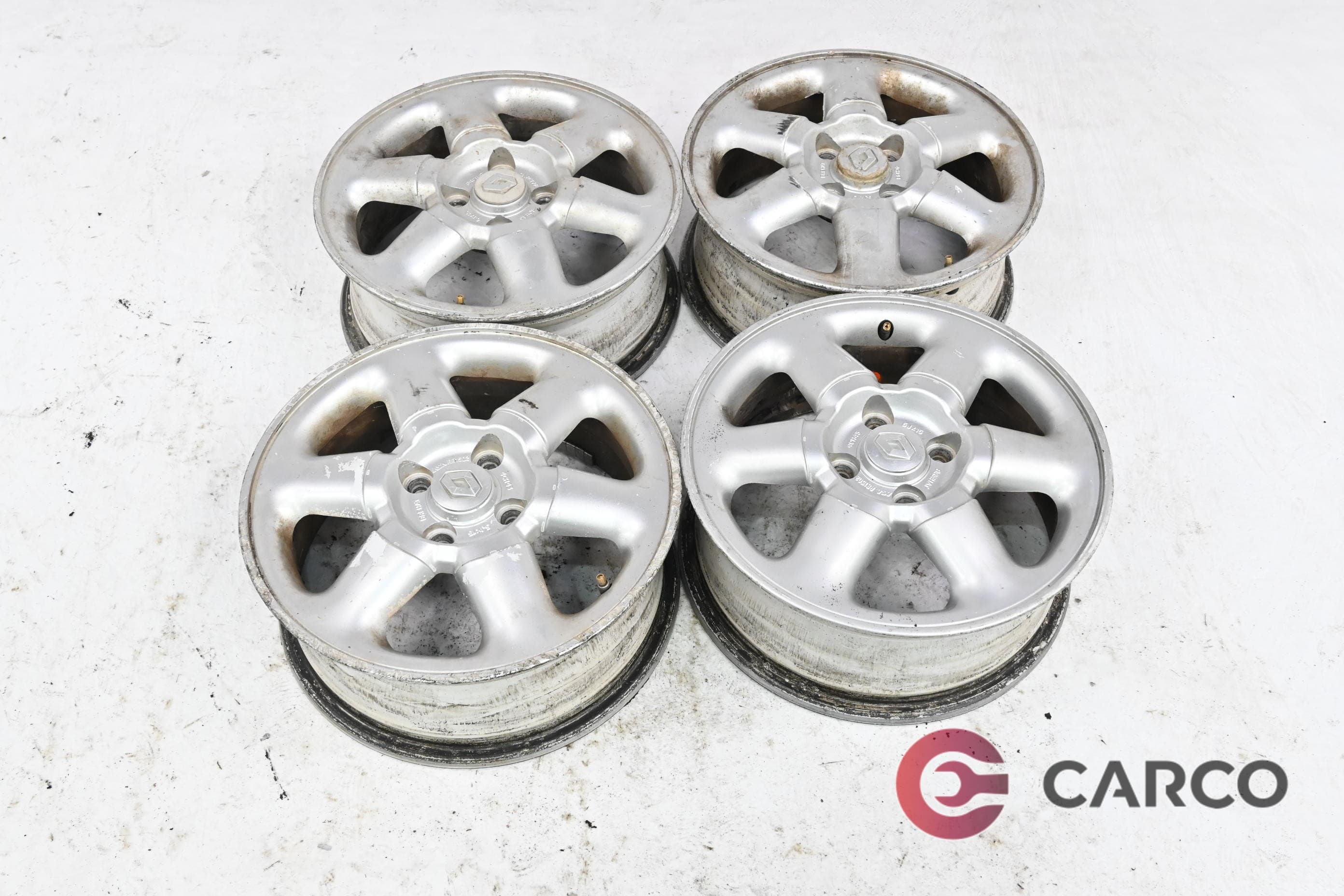 Алуминиеви джанти 15 цола 6Jx15 4CH43 4x100 Ц.О. 60.1 4 броя за RENAULT MEGANE II (BM0/1_, CM0/1_) 1.6 16V (BM0C, CM0C) (2002 - 2011)
