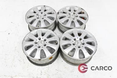 Алуминиеви джанти 15 цола 6Jx15H2 ET44 5x112 66.6 4 броя за MERCEDES-BENZ A-CLASS (W169) A 170 (169.032, 169.332) (2004 - 2012)