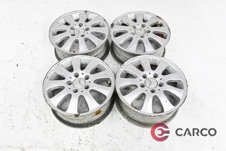 Алуминиеви джанти 15 цола 6Jx15H2 ET44 5x112 66.6 4 броя за MERCEDES-BENZ A-CLASS (W169) A 170 (169.032, 169.332) (2004 - 2012)