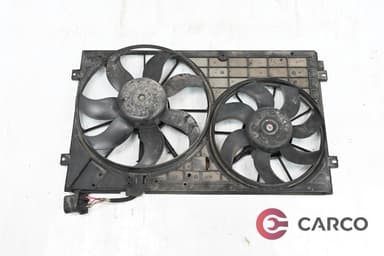 Перки охлаждане с по 7 витла за VW GOLF V (1K1) 2.0 TDI (2003 - 2009)