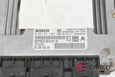 Компютър двигател 0 281 011 863 за CITROEN C4 I (LC_) 1.6 HDi (2004 - 2011)