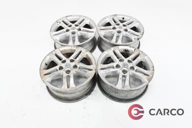 Алуминиеви джанти 16 цола J16x6.5JJ 5x114.3 Ц.О. 60.1 4 броя за TOYOTA RAV 4 Mk II (CLA2_, XA2_, ZCA2_, ACA2_) 1.8 VVTi (2000 - 2005)