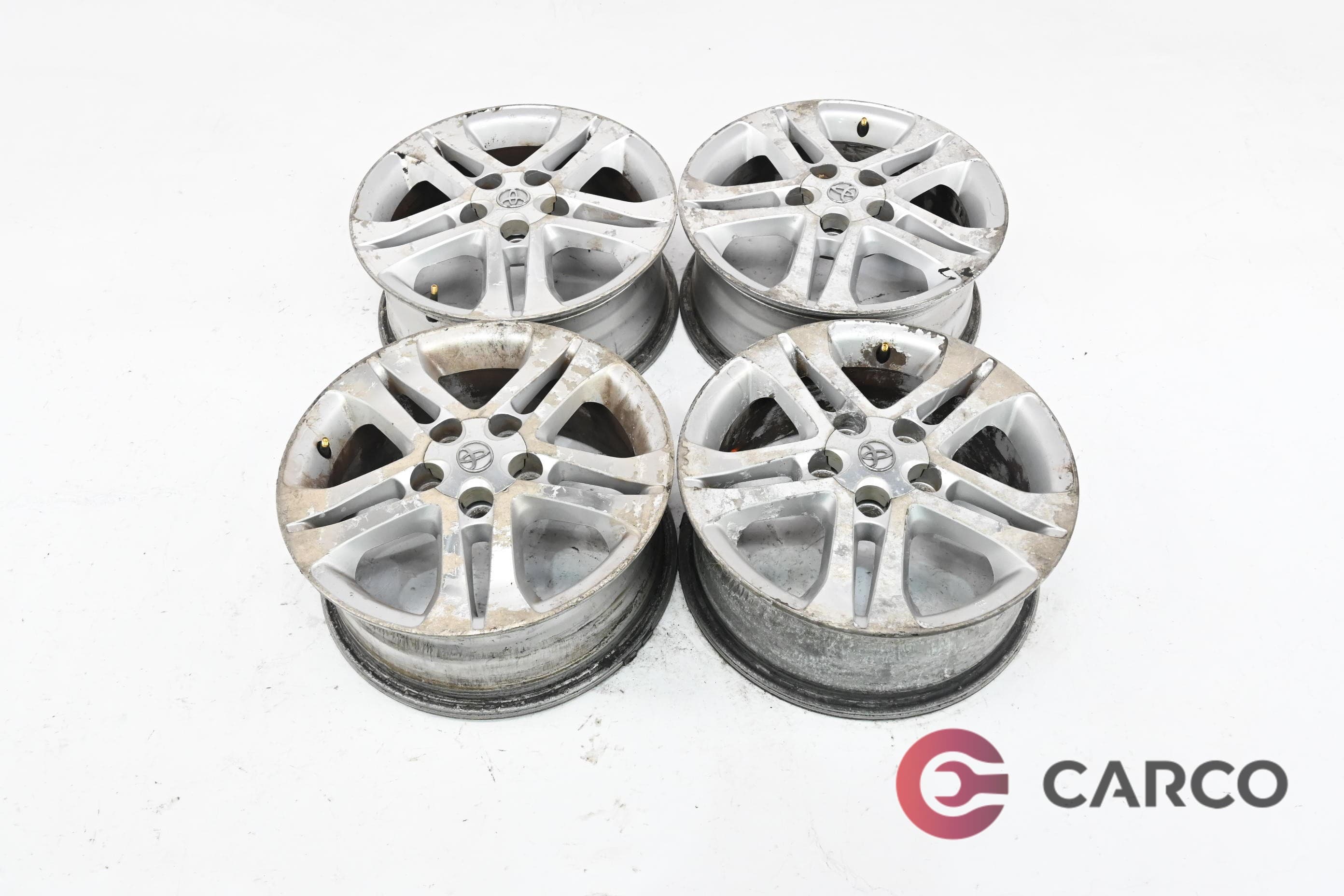 Алуминиеви джанти 16 цола J16x6.5JJ 5x114.3 Ц.О. 60.1 4 броя за TOYOTA RAV 4 Mk II (CLA2_, XA2_, ZCA2_, ACA2_) 1.8 VVTi (2000 - 2005)