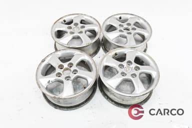 Алуминиеви джанти 15 цола J15x6JJ ET50 5x114.3 Ц.О. 67.1 4 броя за MAZDA 3 (BK) 1.6 (2003 - 2009)