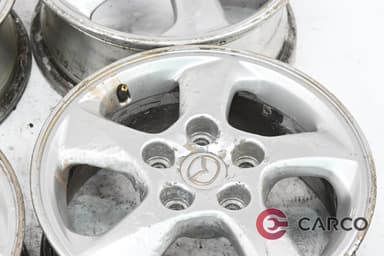 Алуминиеви джанти 15 цола J15x6JJ ET50 5x114.3 Ц.О. 67.1 4 броя за MAZDA 3 (BK) 1.6 (2003 - 2009)