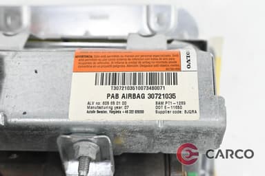 AIRBAG пасажер 30721035 за VOLVO V70 III (BW) D5 (2007)