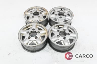 Алуминиеви джанти 15 цола 6JX15-44 5 -H2 5X160 Ц.О. 110 4 Броя за TATA SAFARI (42_FD) 1.9 D 4x4 (1998)