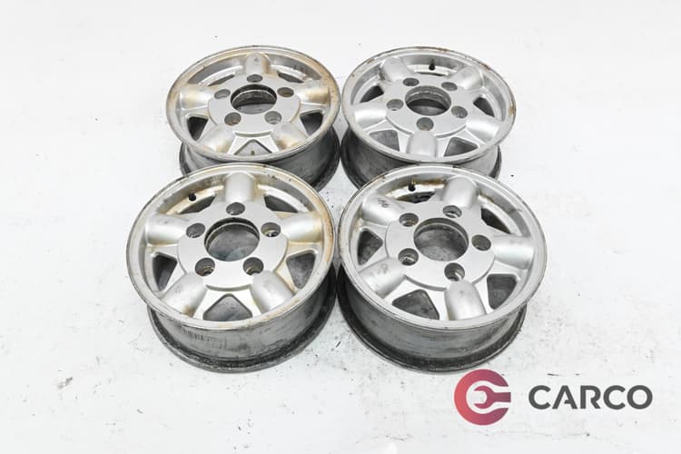 Алуминиеви джанти 15 цола 6JX15-44 5 -H2 5X160 Ц.О. 110 4 Броя за TATA SAFARI (42_FD) 1.9 D 4x4 (1998)