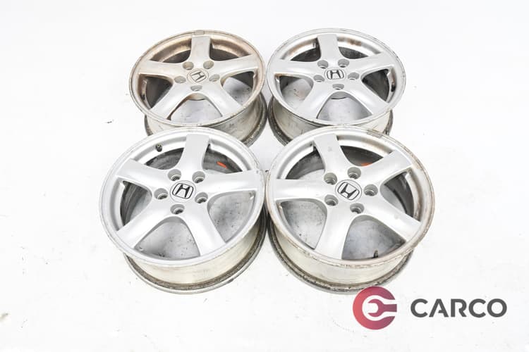 Алуминиеви джанти 16 цола 16X6.5JJ 5X114.3 Ц.О.64.1 4 Броя за HONDA CR-V Mk II (RD_) 2.2 CTDi (2001 - 2006)