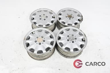 Алуминиеви джанти 6.5JX15H2 ET37 5X112 Ц.О. 66.6 4 Броя за MERCEDES-BENZ E-CLASS седан (W210) E 200 CDI (210.007) (1995 - 2003)
