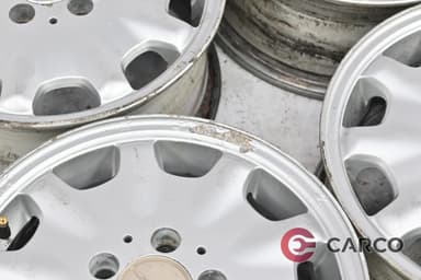 Алуминиеви джанти 6.5JX15H2 ET37 5X112 Ц.О. 66.6 4 Броя за MERCEDES-BENZ E-CLASS седан (W210) E 200 CDI (210.007) (1995 - 2003)